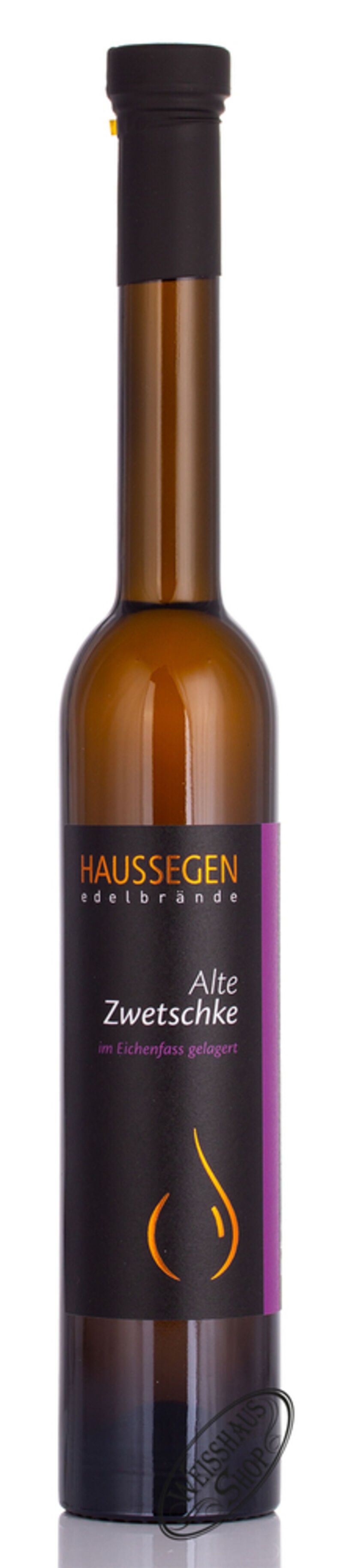 Haussegen Alte Zwetschke 42% vol. 0,35l