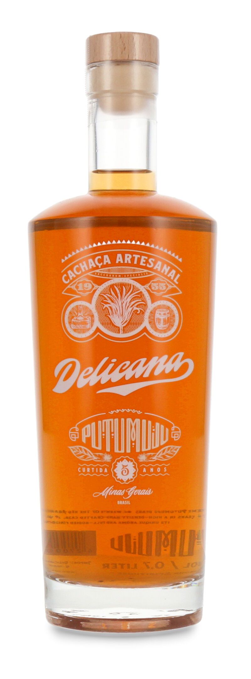 Delicana Supreme Putumujú 5 YO Cachaca 45% vol. 0,70l