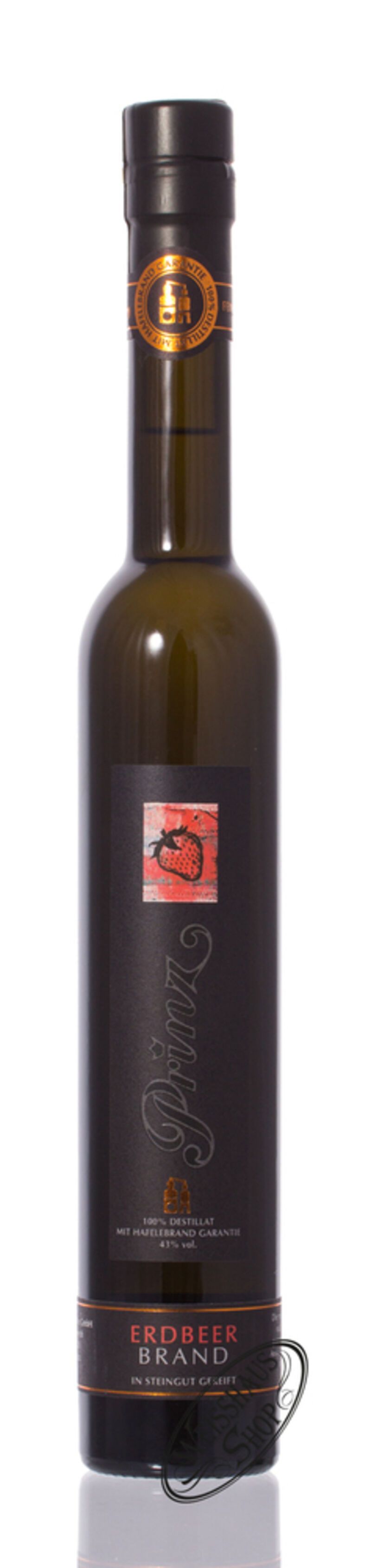 Prinz Hafele Erdbeer Brand 43% vol. 0,35l