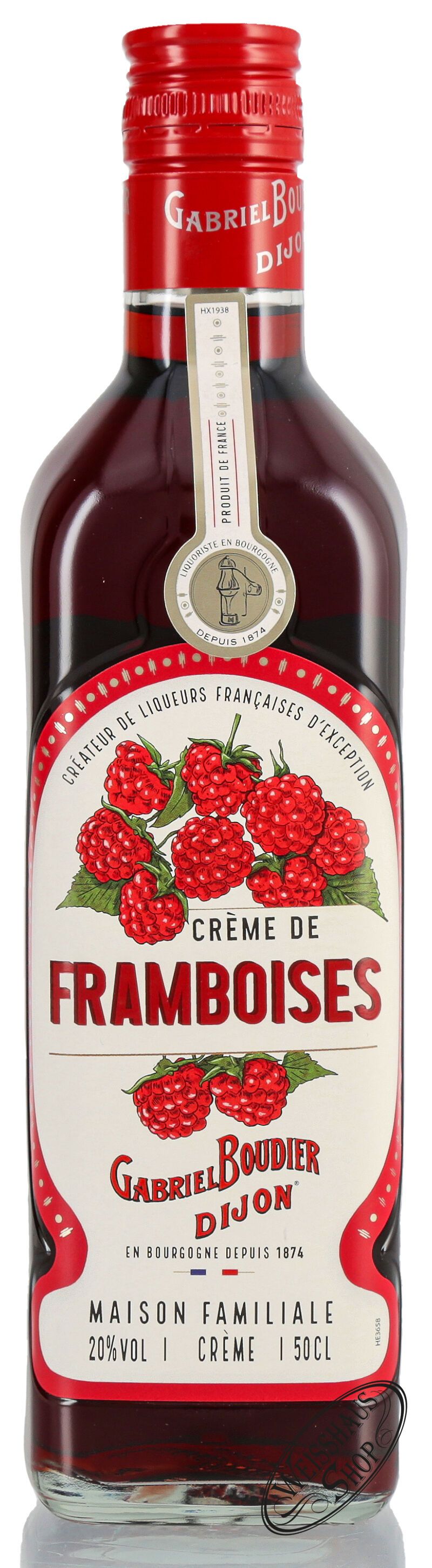 Gabriel Boudier Creme de Framboises Liqueur 20% vol. 0,50l