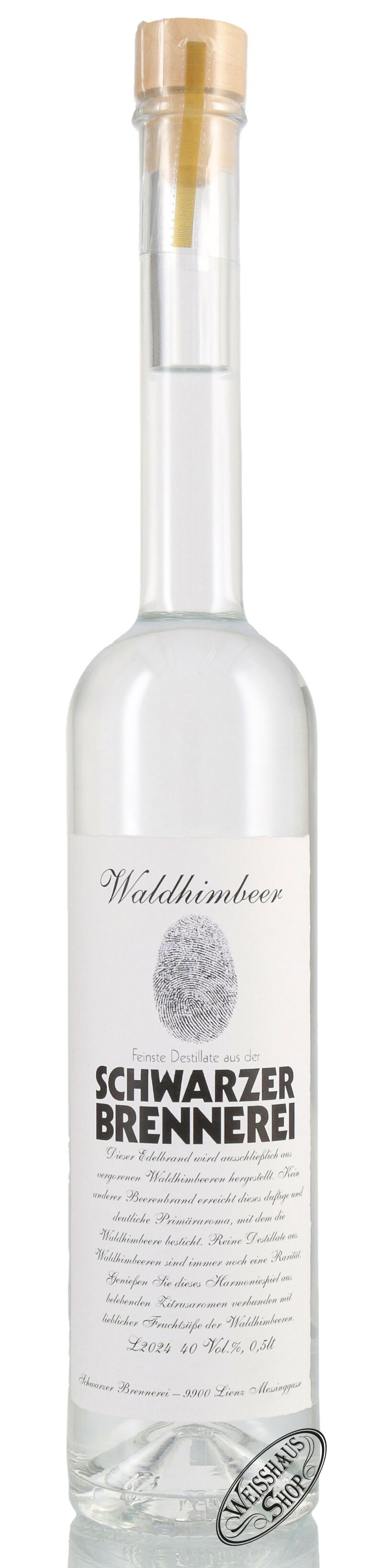 Schwarzer Waldhimbeer 40% vol. 0,50l