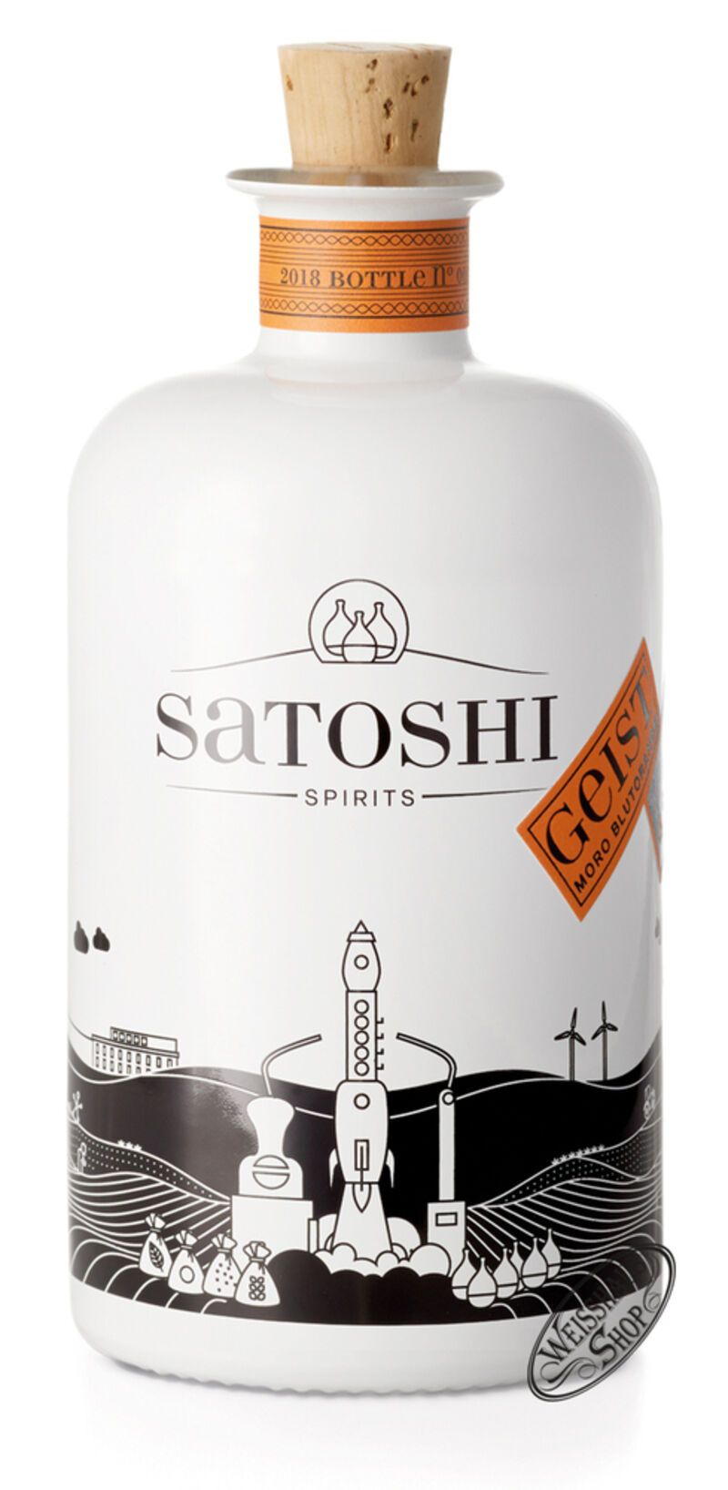 Satoshi Moro Blutorange Geist 42% vol. 0,50l