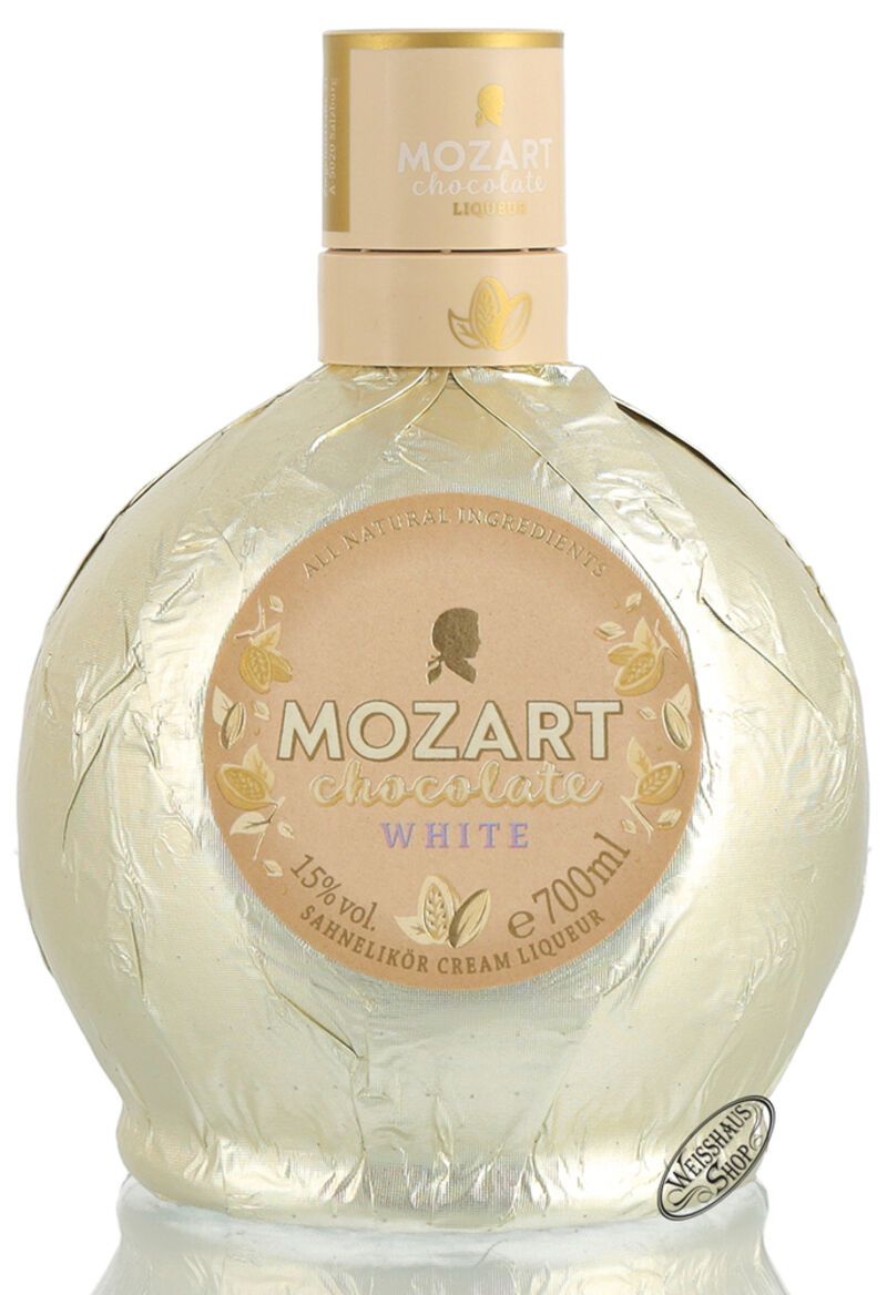 Mozart White Chocolate Vanille Cream Likör 15% vol. 0,70l