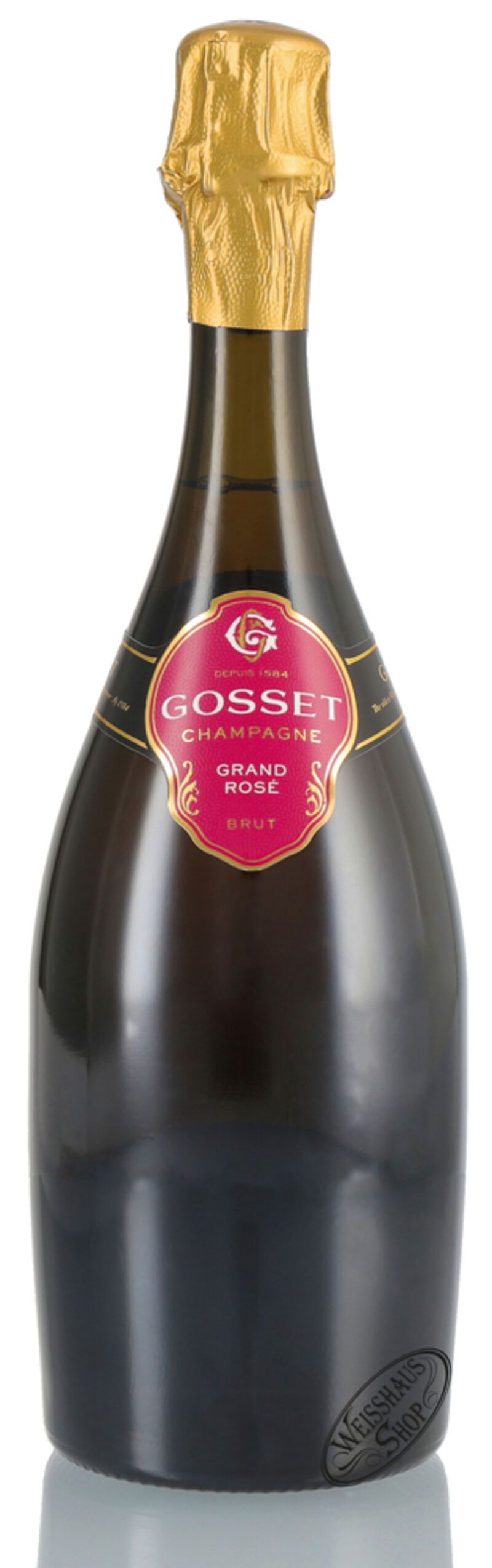 Gosset Grand Rosé Brut Champagner 12% vol. 0,75l Gosset Grand Rosé Brut Champagner 12% vol. 0,75l