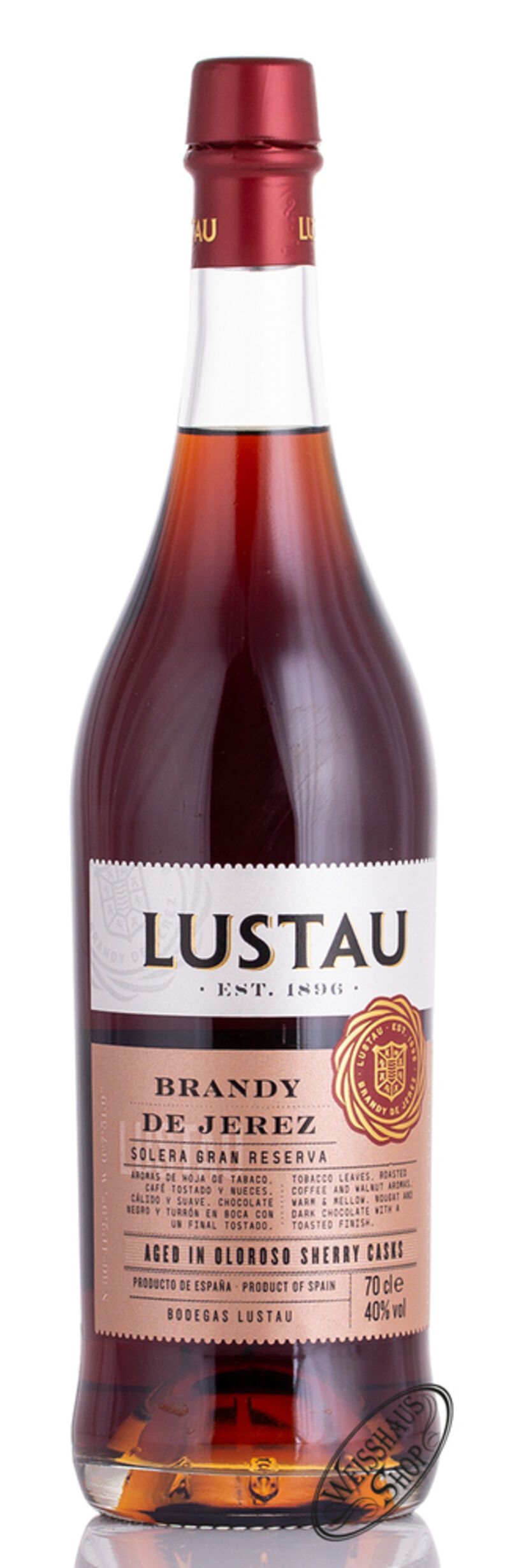 Lustau Solera Gran Reserva Brandy 40% vol. 0,70l Lustau Solera Gran Reserva Brandy 40% vol. 0,70l