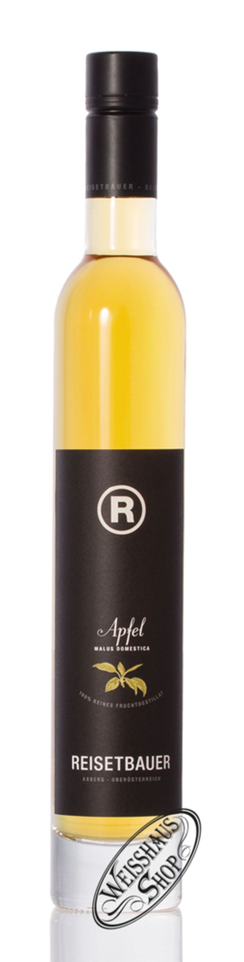 Reisetbauer Apfelbrand im Eichenfass gelagert 44% vol. 0,35l Reisetbauer Apfelbrand im Eichenfass gelagert 44% vol. 0,35l