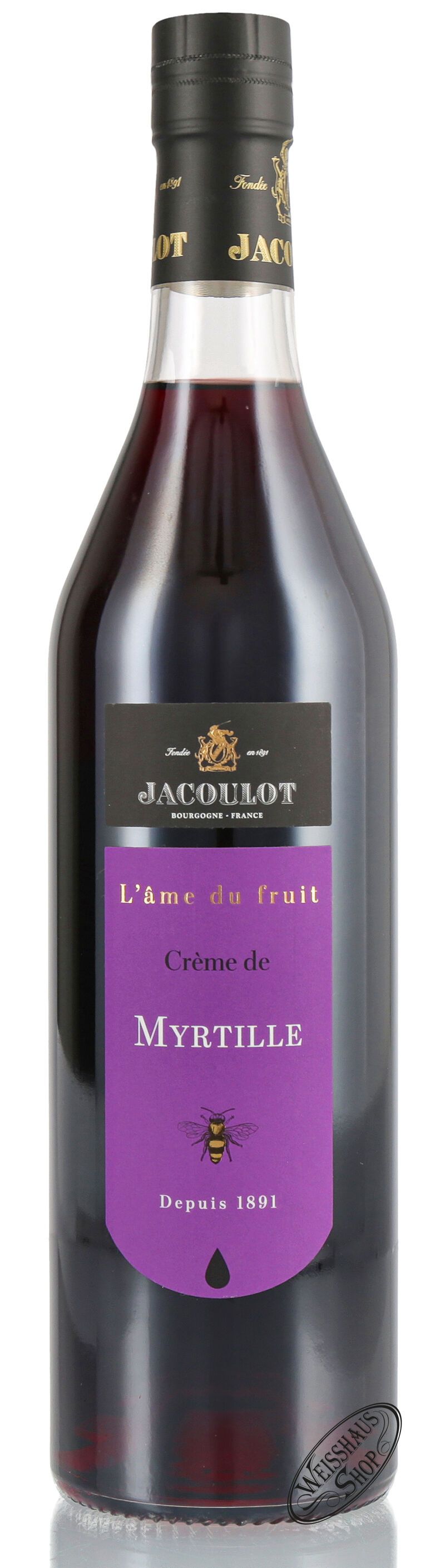 Jacoulot Heidelbeer Likör 15% vol. 0,70l