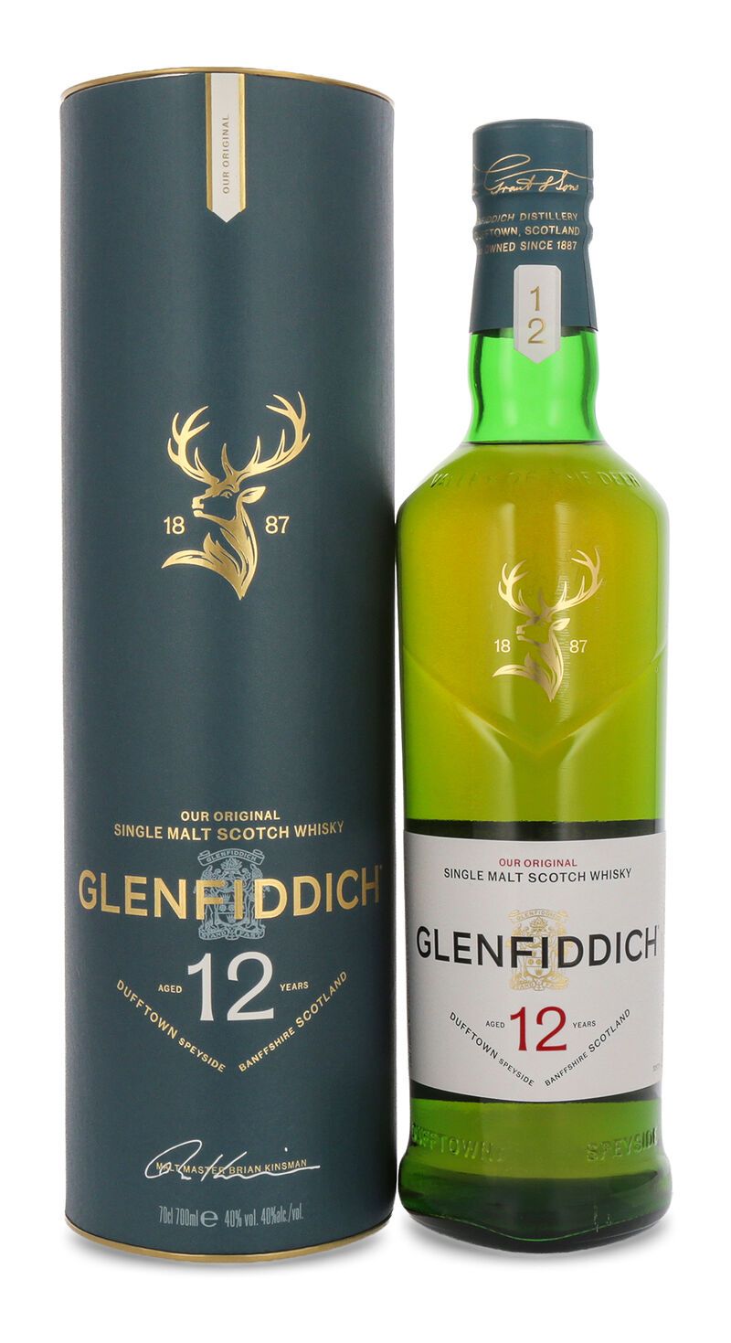 Glenfiddich 12 YO Whisky 40% vol. 0,70l