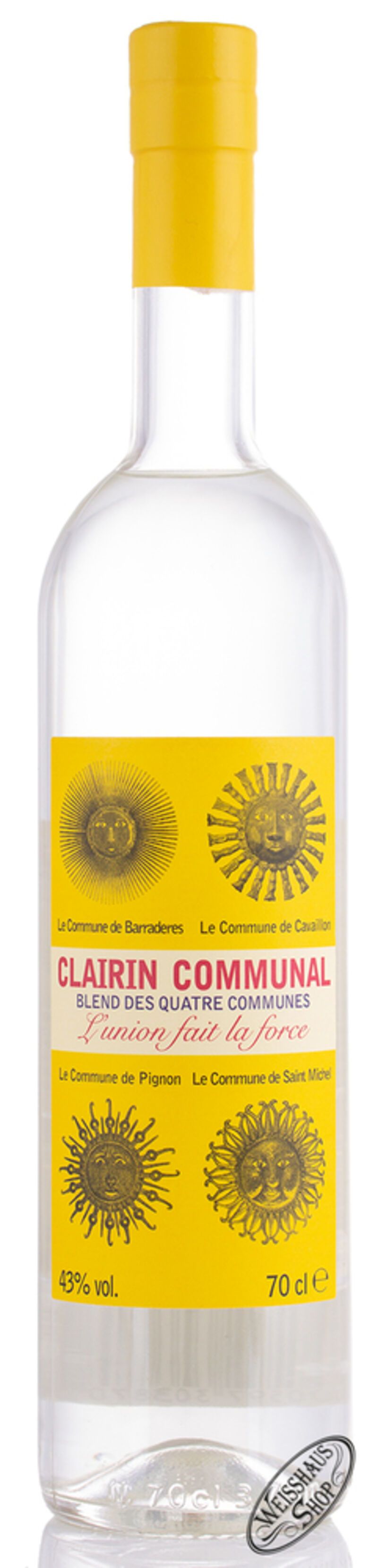 Clairin Communal Rum 43% vol. 0,70l