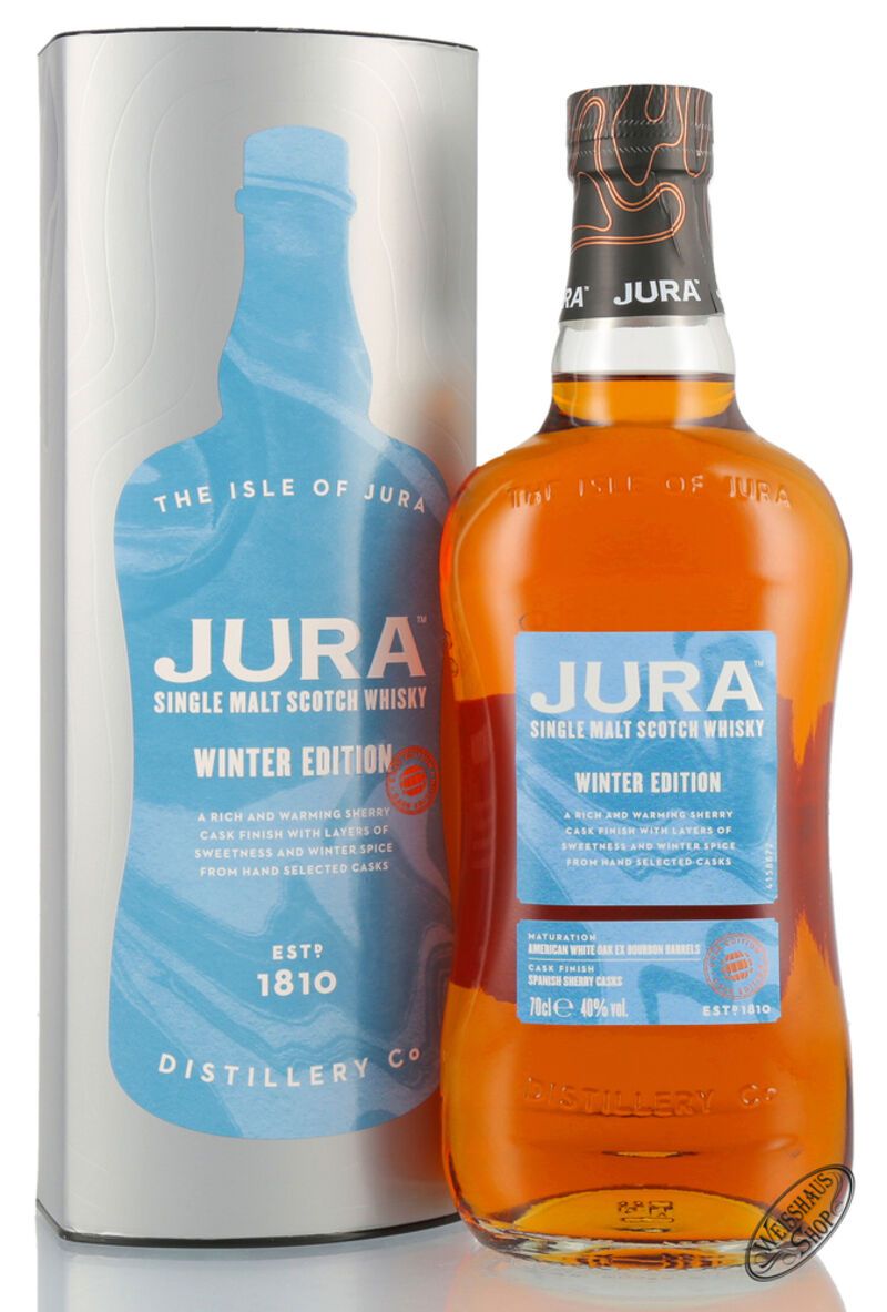 Isle Of Jura Winter Cask Whisky 40% vol. 0,70l Isle Of Jura Winter Cask Whisky 40% vol. 0,70l