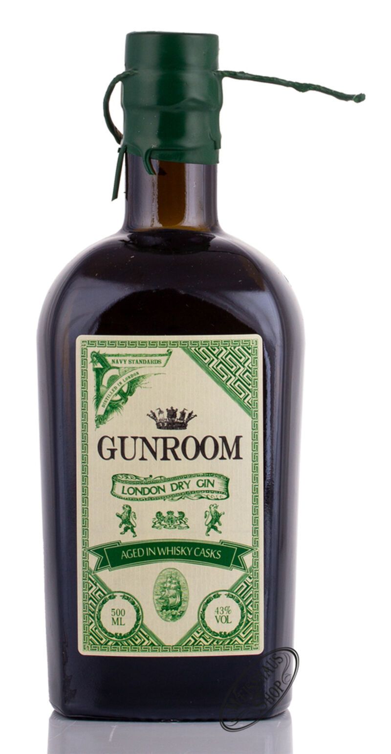 Gunroom London Dry Gin 43% vol. 0,50l