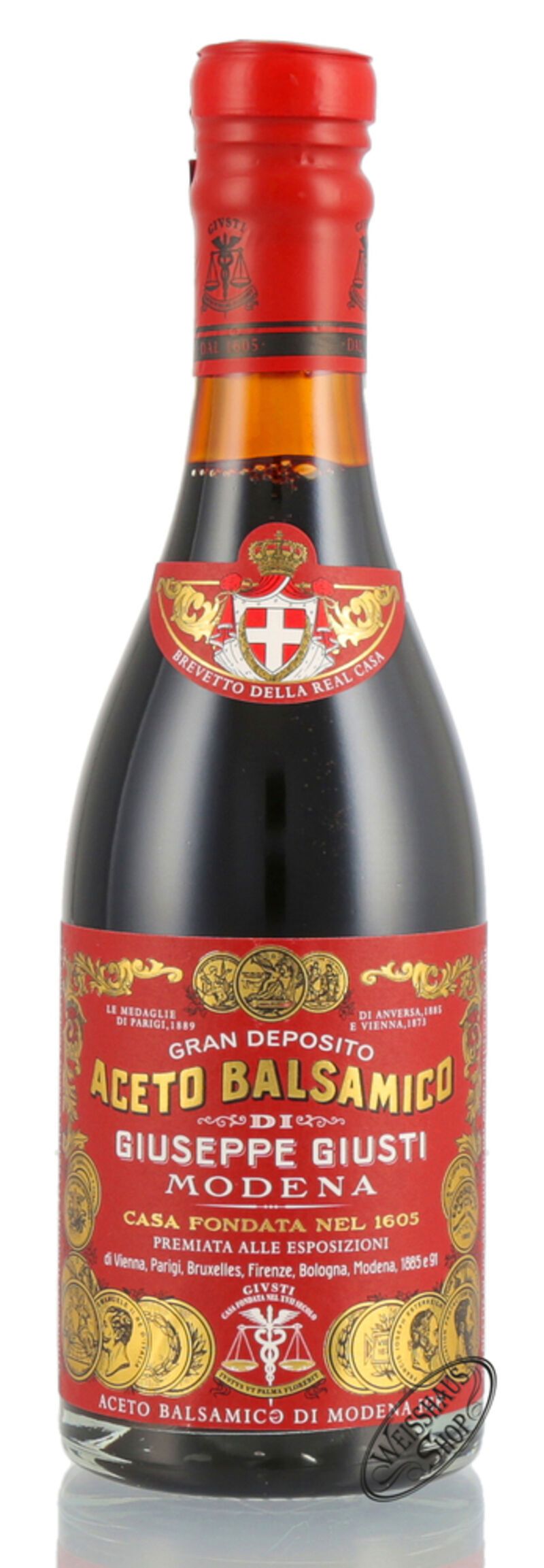 Giuseppe Giusti Aceto Balsamico 3 Gold Medaillen 0,25l Giuseppe Giusti Aceto Balsamico 3 Gold Medaillen 0,25l