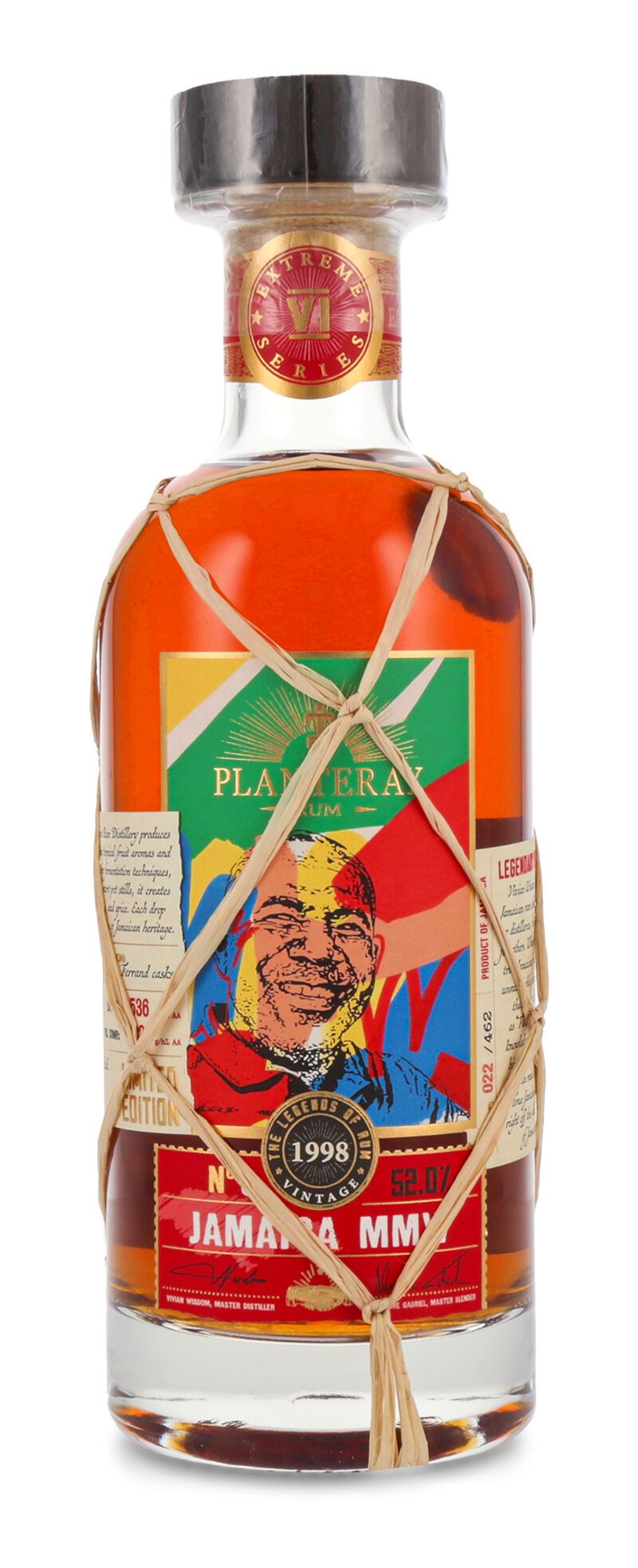 Planteray Jamaika MMW 1998 Extreme Series Rum 52% vol. 0,70l