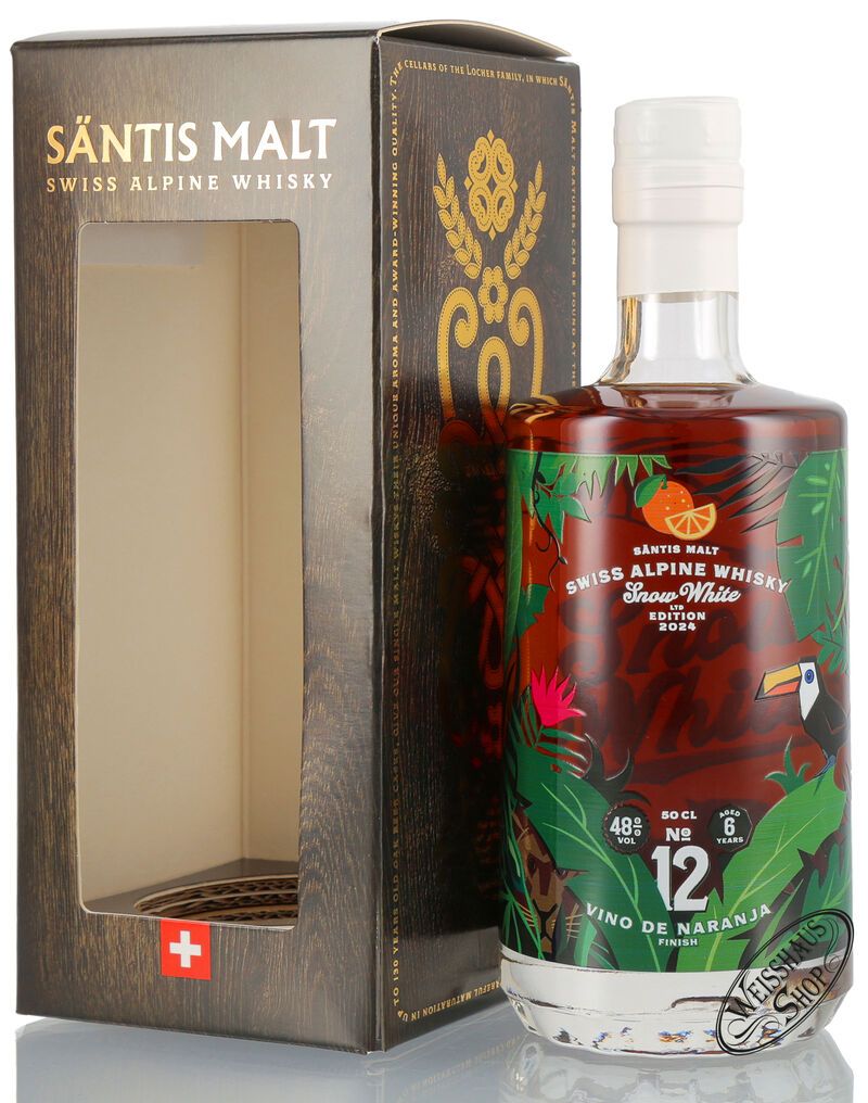 Säntis Snow White No. 12 Alpine Whisky 48% vol. 0,50l