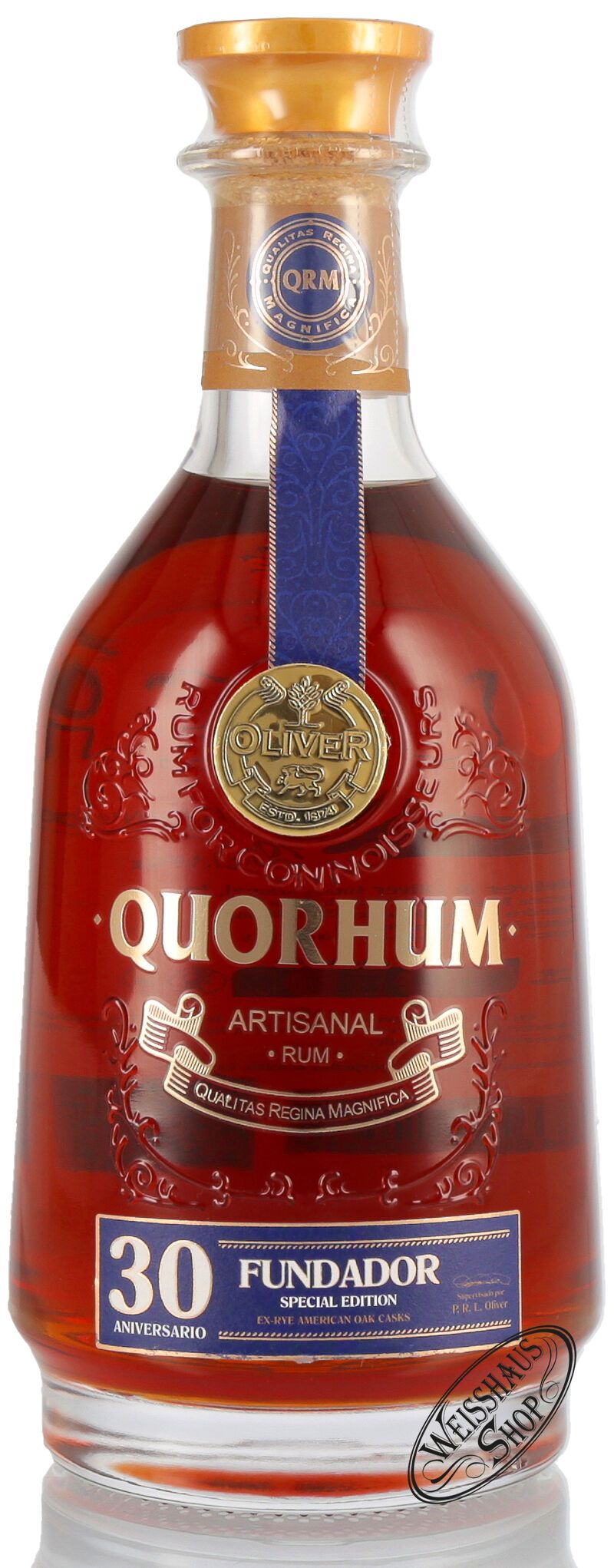 Quorhum Fundador Aniversario Rum 42% vol. 0,70l
