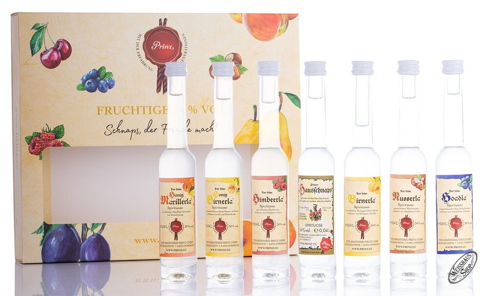 Prinz Genusspaket - Die kleinen Fruchtigen 7 x 0,04l