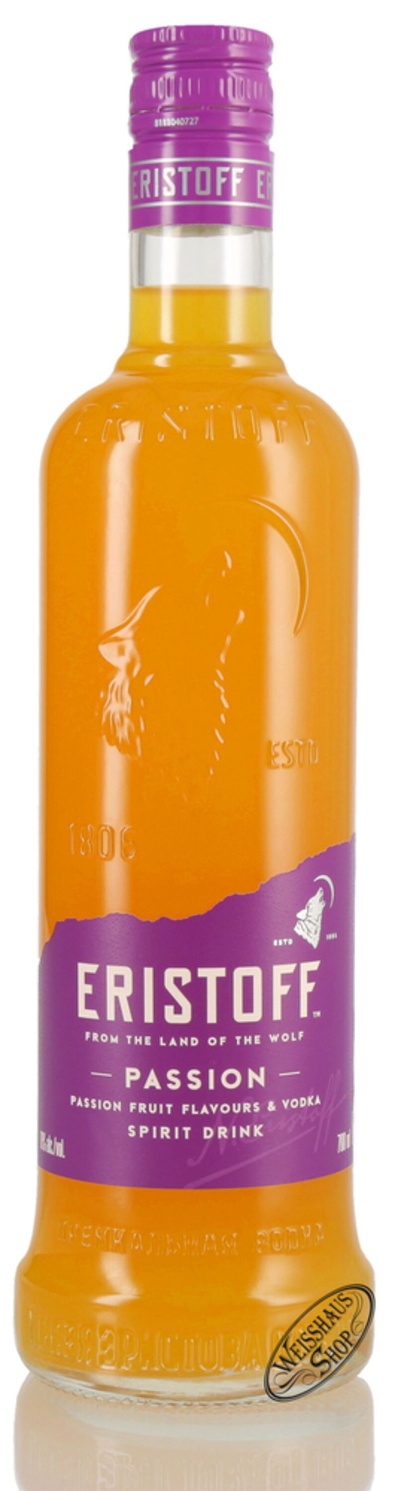 Eristoff Passion 18% vol. 0,70l