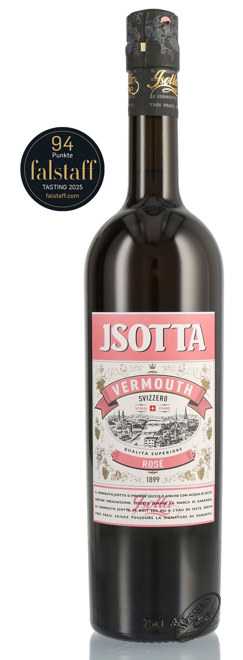 Jsotta Swiss Vermouth Rosé 17% vol. 0,75l