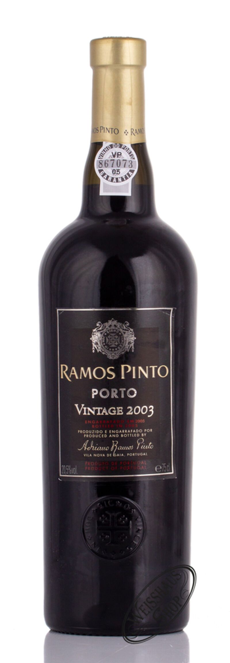 Ramos Pinto Vintage 2003 Port 20,5% vol. 0,75l