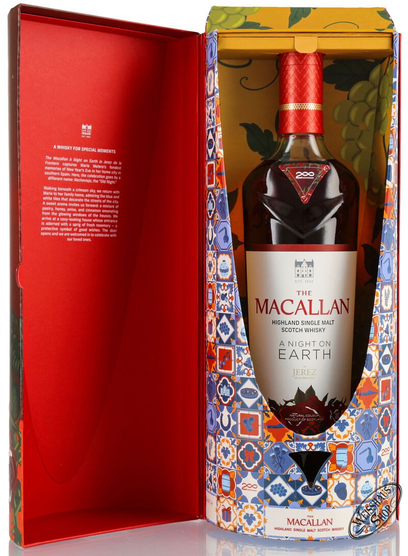 Macallan A Night on Earth Jerez Whisky 43% vol. 0,70l | Weisshaus Shop