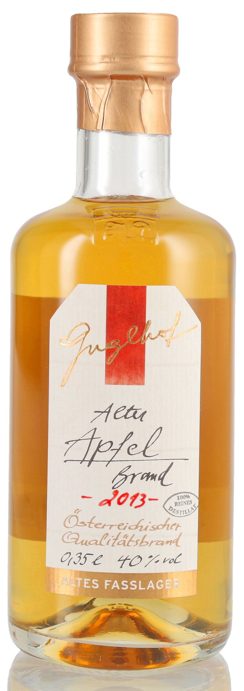 Guglhof Alter Apfel Brand 40% vol. Jahrgangsbrand 0,35l Guglhof Alter Apfel Brand 40% vol. Jahrgangsbrand 0,35l