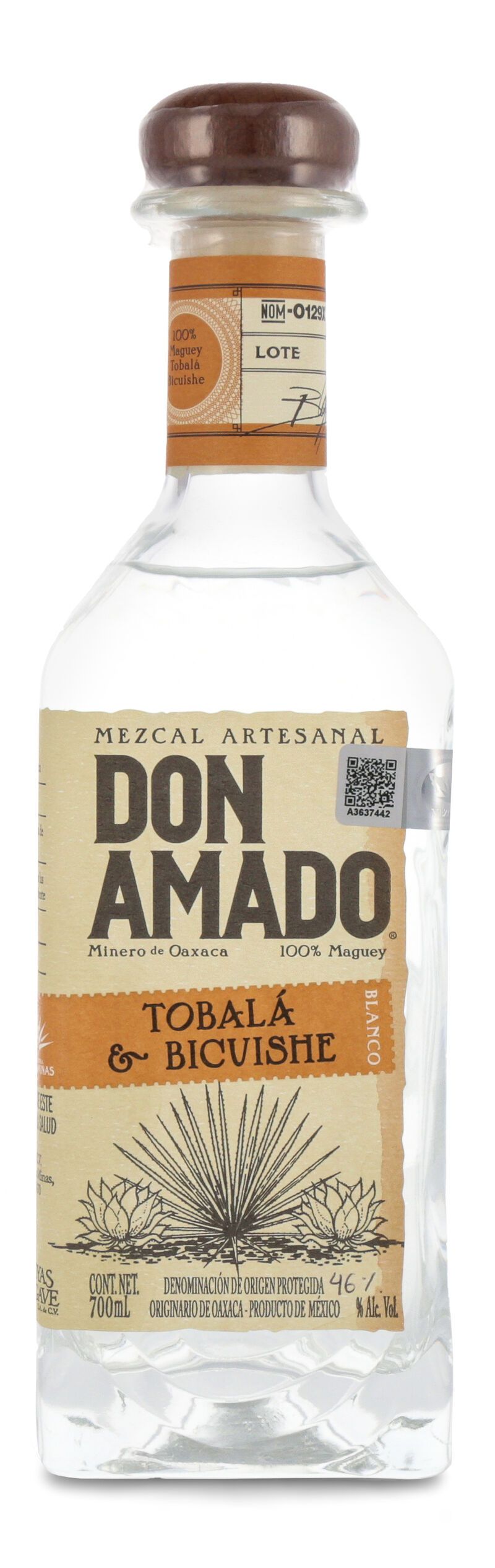 Don Amado Mezcal Tobala & Bicuishe 46% vol. 0,70l