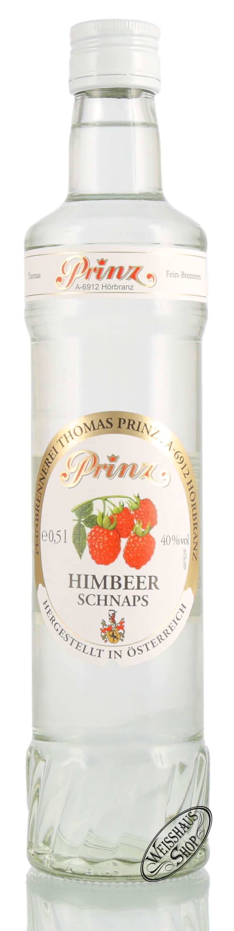 Prinz Himbeer Schnaps 40% vol. 0,50l