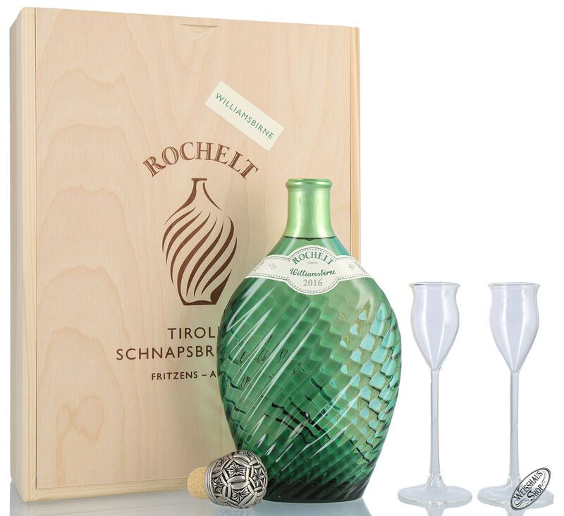 Rochelt Williamsbirne in Geschenkbox 50% vol. 0,35l Rochelt Williamsbirne in Geschenkbox 50% vol. 0,35l