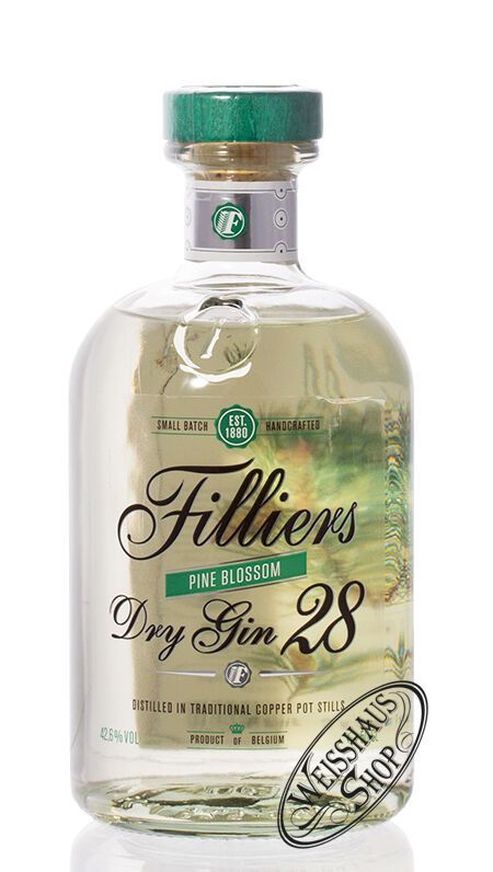 Filliers Dry Gin Pine Blossom 42,6% vol. 0,50l