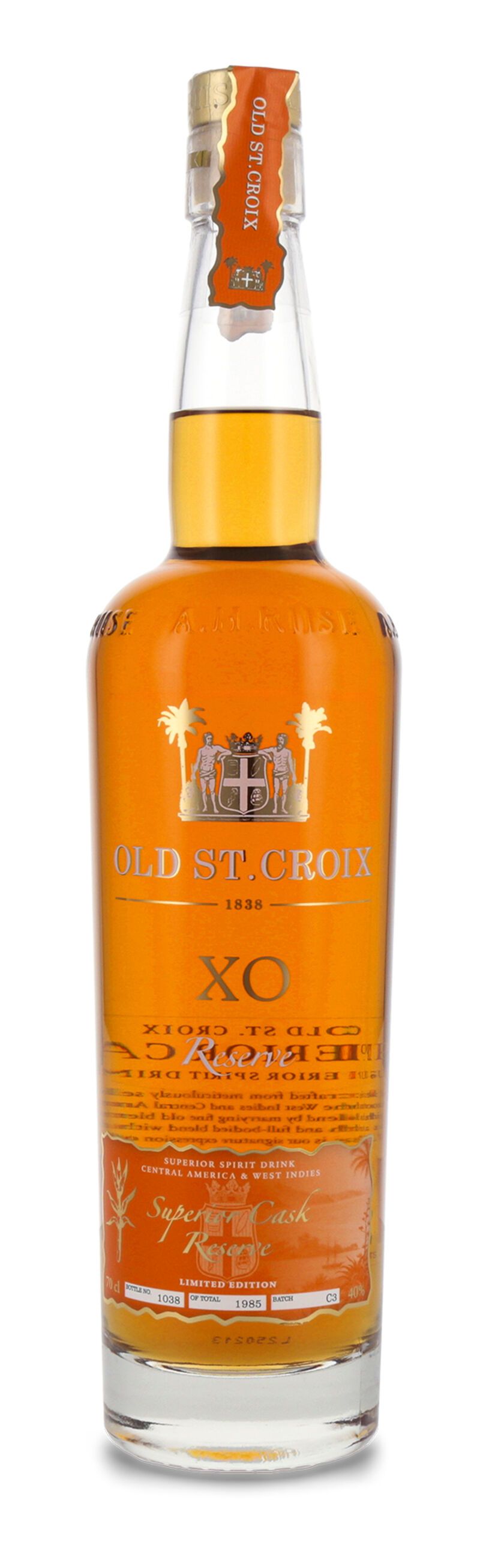 Old St. Croix XO Reserve 40% vol. 0,70l