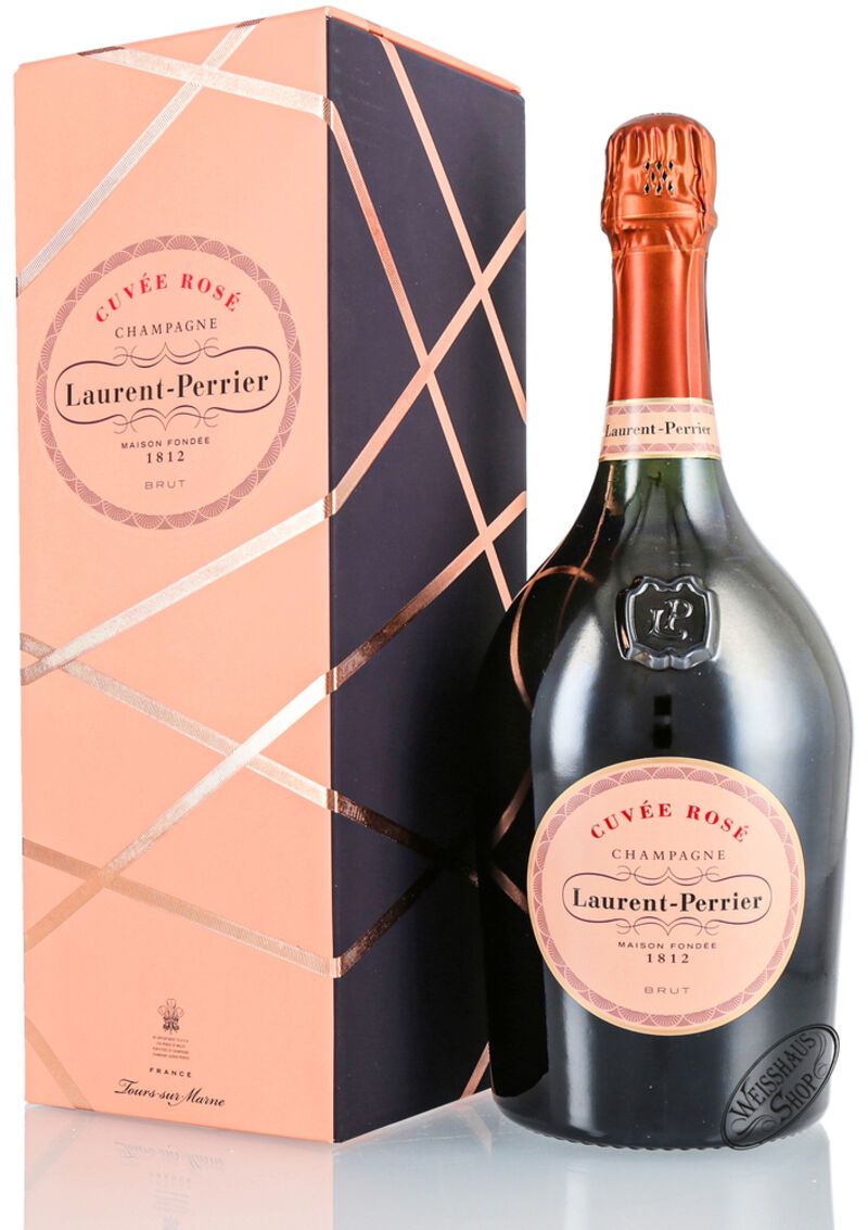Laurent Perrier Cuvée Rose Brut Champagner 12% vol. 1,50l Magnum Geschenkkarton Laurent Perrier Cuvée Rose Brut Champagner 12% vol. 1,50l Magnum Geschenkkarton