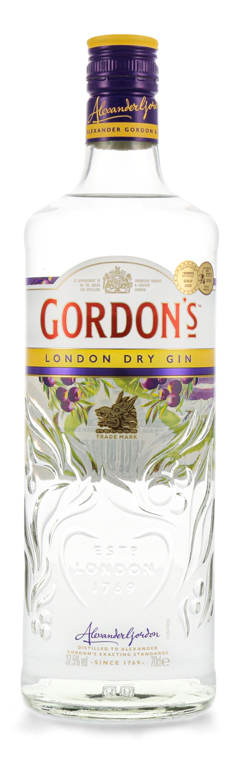Gordon's London Dry Gin 37,5% vol. 0,70l Gordon's London Dry Gin 37,5% vol. 0,70l