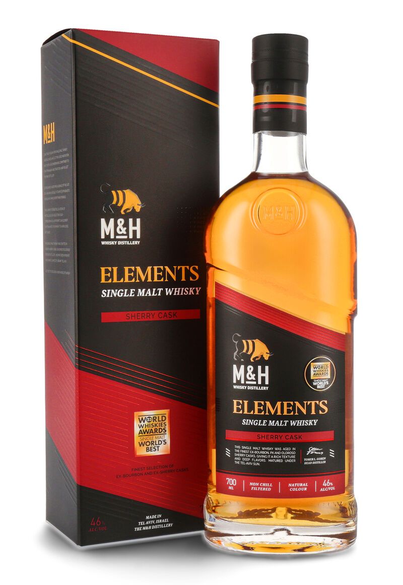 M&H Elements Sherry Cask Whisky 46% vol. 0,70l M&H Elements Sherry Cask Whisky 46% vol. 0,70l