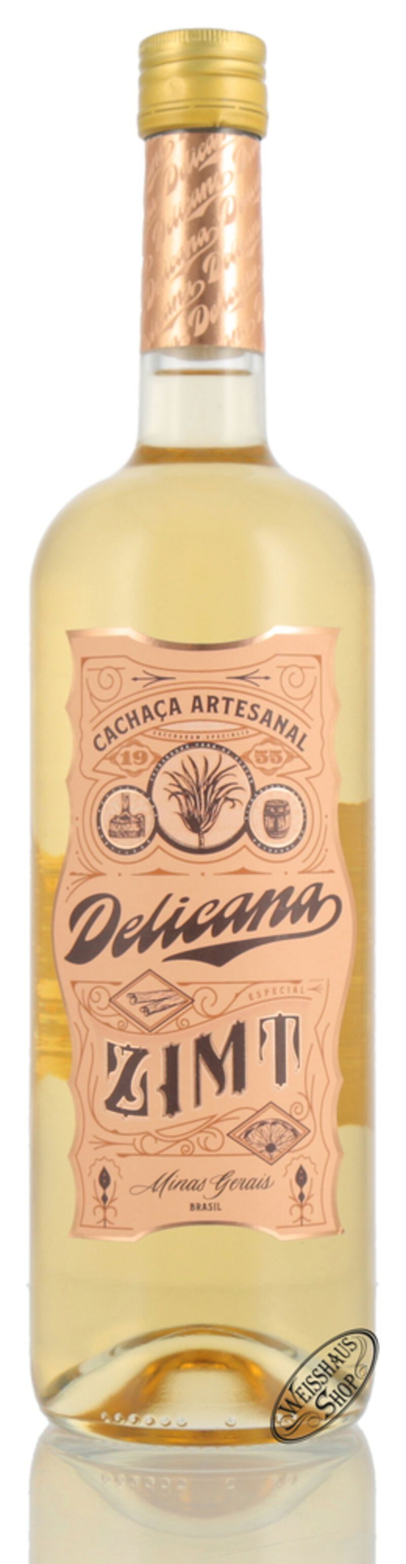 Delicana Cachaca Zimt Likör 28% vol. 1,0l