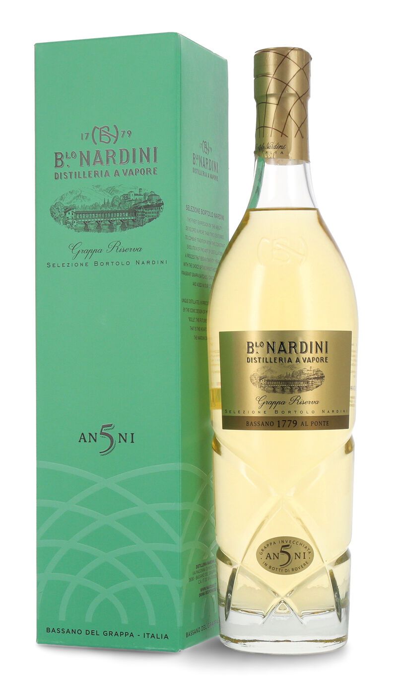 Nardini Grappa Riserva Selezione 5 anni 42% vol. 0,70l