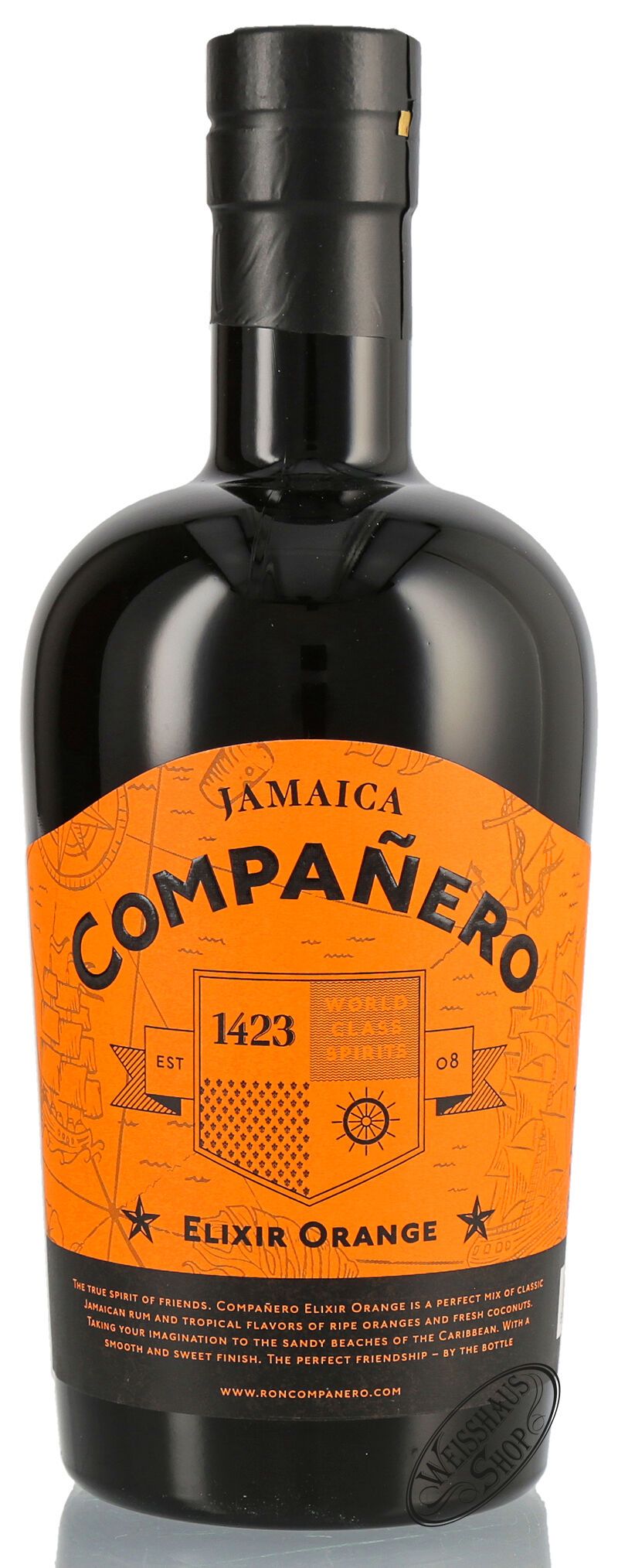Companero Ron Elixir Orange 40% vol. 0,70l Companero Ron Elixir Orange 40% vol. 0,70l