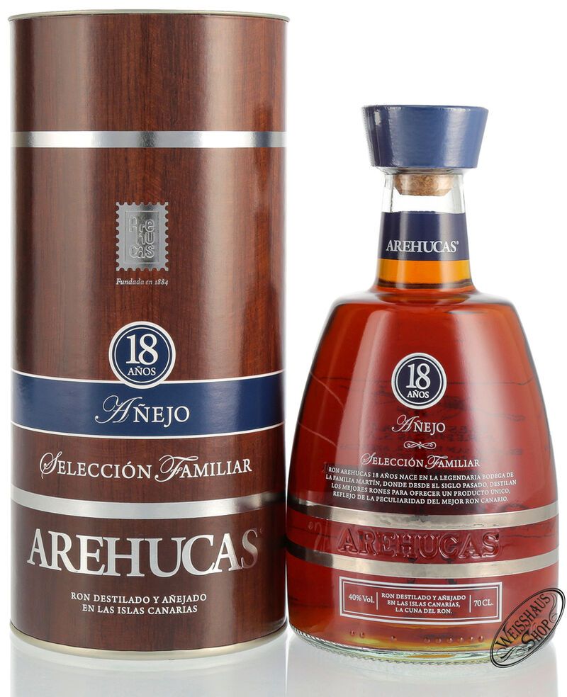Arehucas Anejo Reserva Especial 18 YO Rum 40% vol. 0,70l