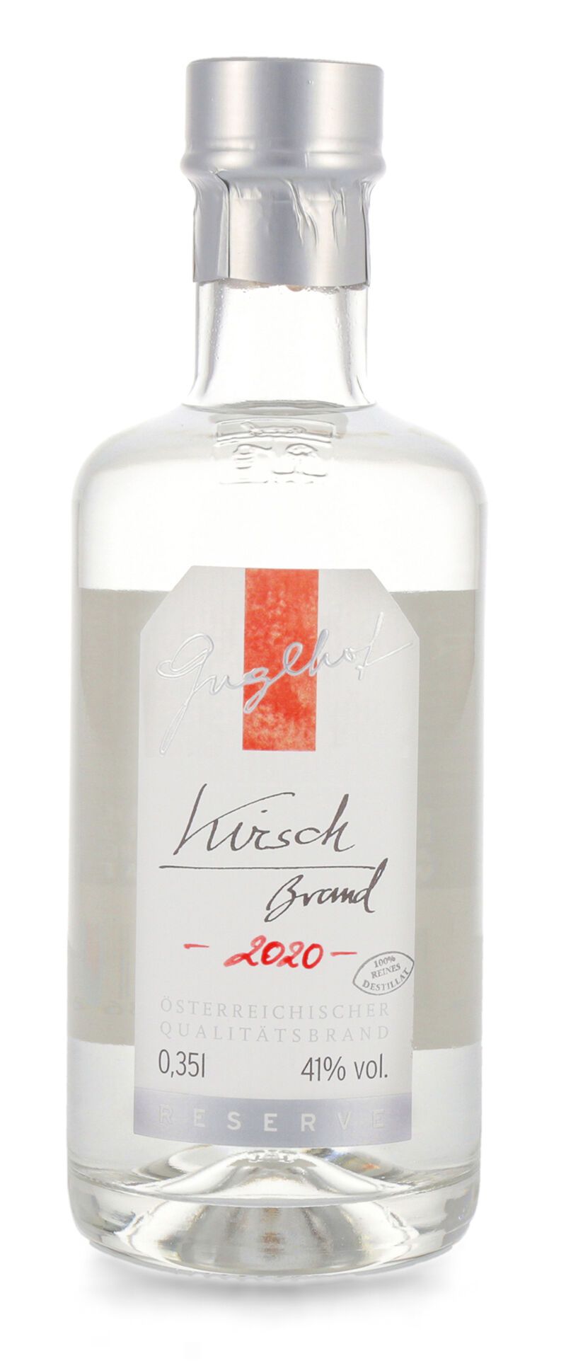 Guglhof Kirschbrand 41% vol. Jahrgangsbrand 0,35l Guglhof Kirschbrand 41% vol. Jahrgangsbrand 0,35l