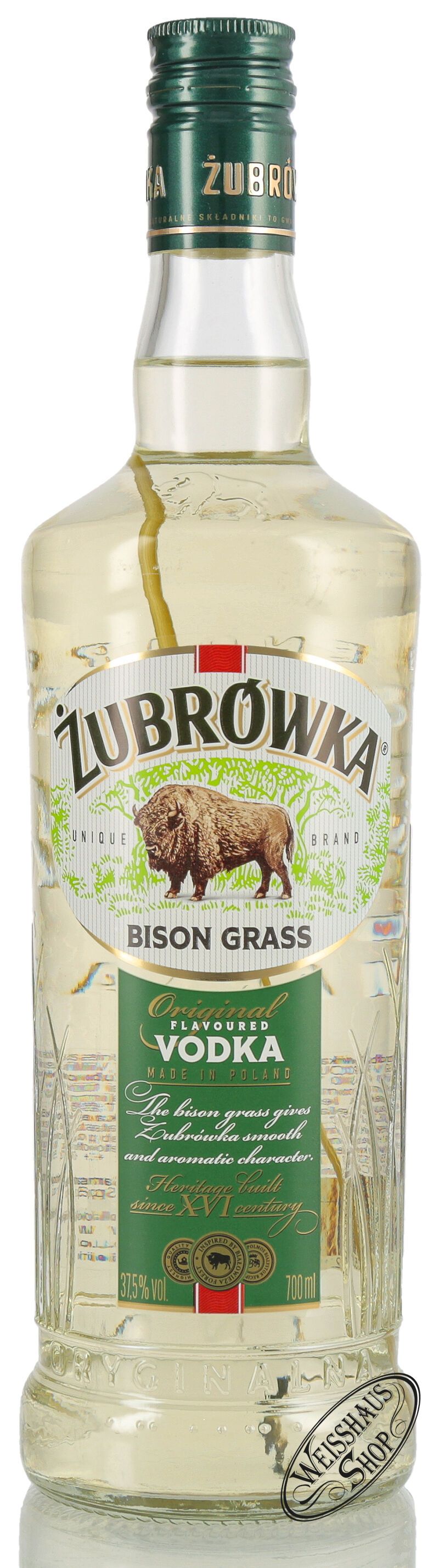 Zubrowka Bison Grass Vodka 37,5% vol. 0,70l