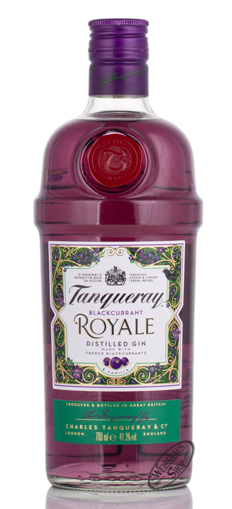 Tanqueray Blackcurrant Royale Gin 41,3% vol. 0,70l Tanqueray Blackcurrant Royale Gin 41,3% vol. 0,70l