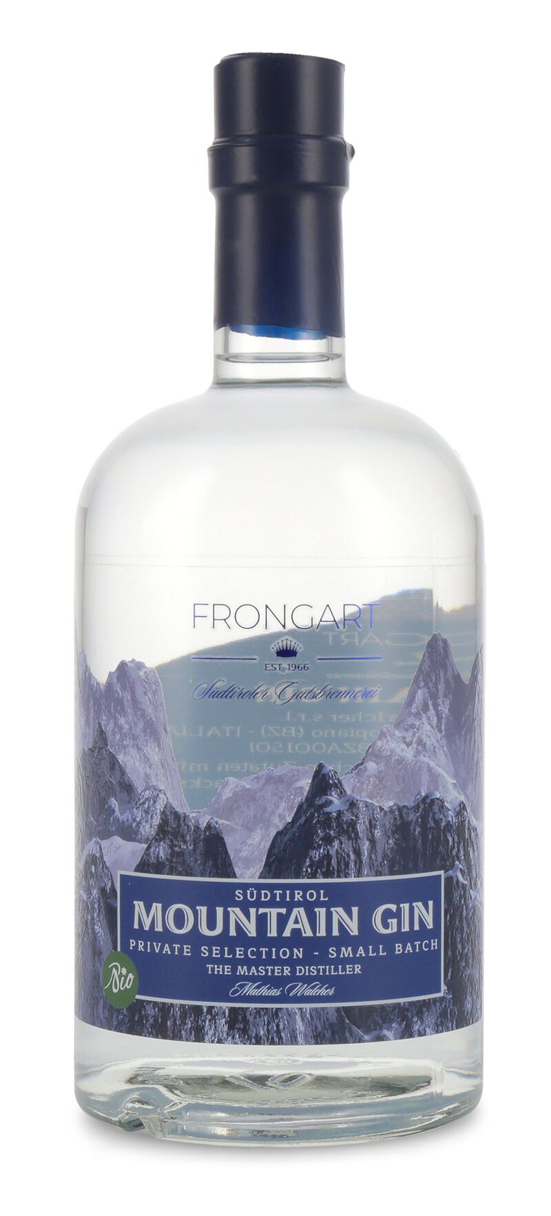 Walcher BIO Frongart Mountain Gin 37,5% vol. 0,70l