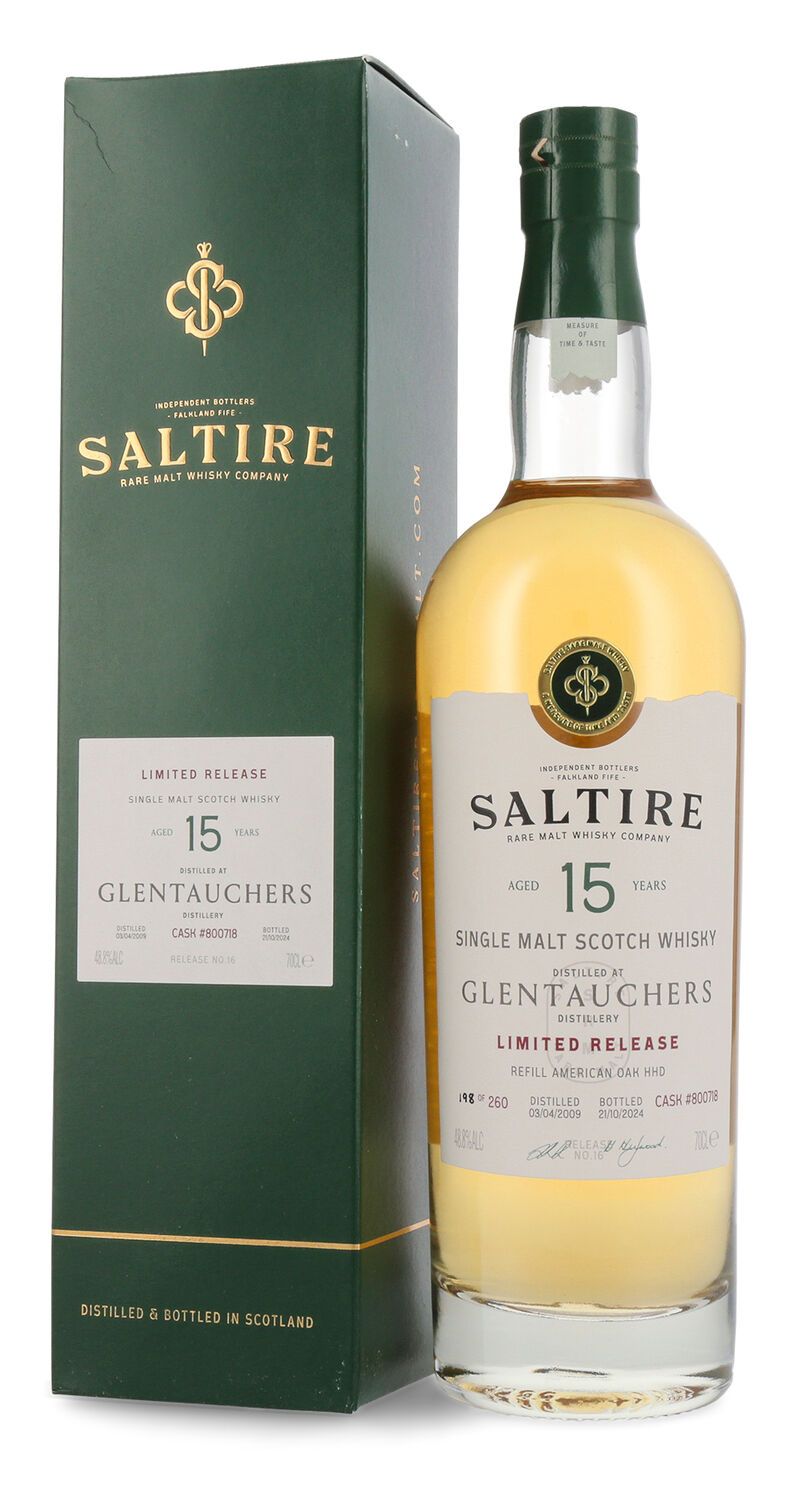 Glentauchers 15 YO Whisky 48,8% vol. 0,70l