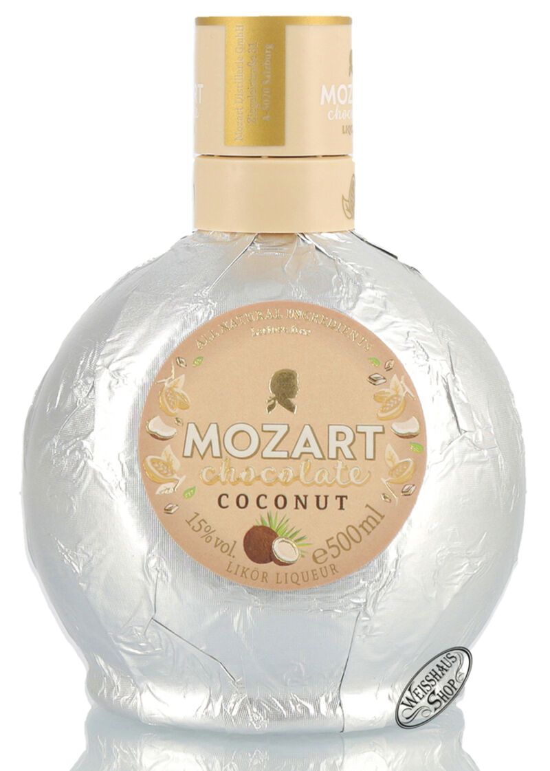 Mozart Coconut Chocolate Likör 15% vol. 0,50l