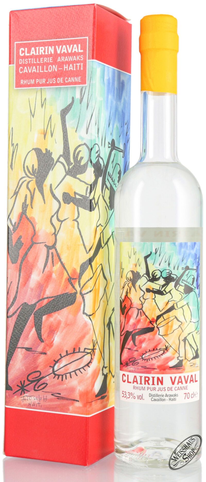 Clairin Vaval Rum 53,3% vol. 0,70l