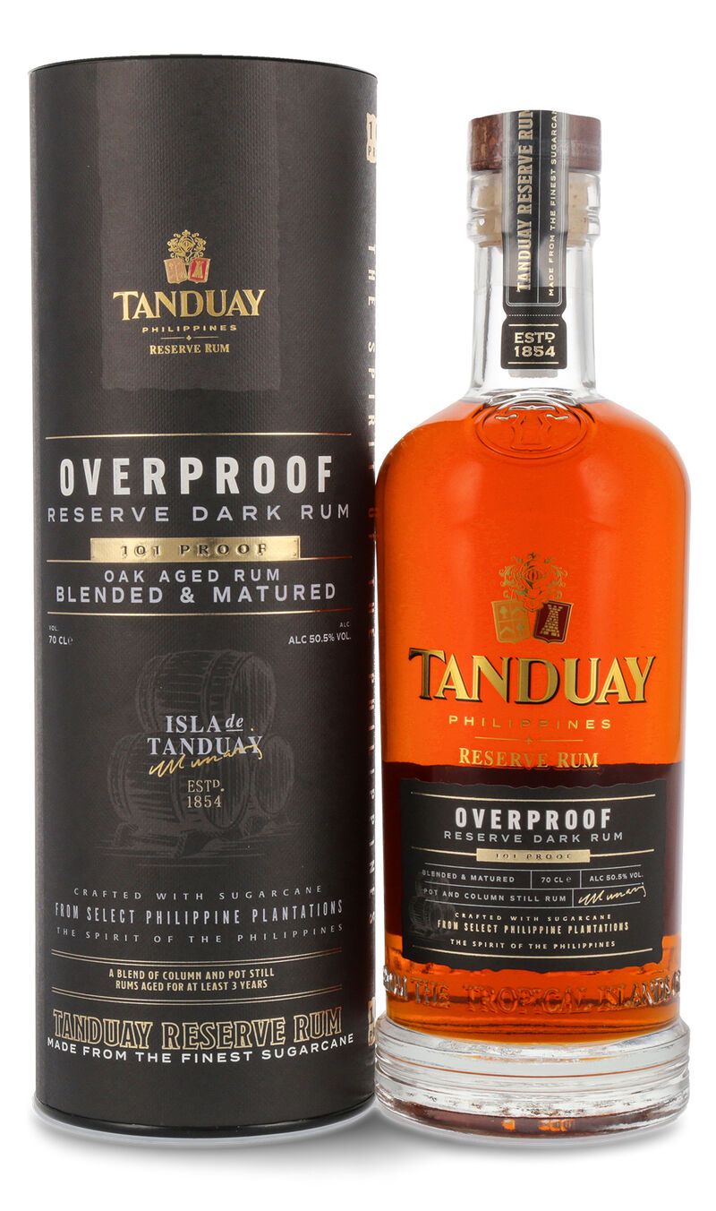 Tanduay Overproof Rum 50,5% vol. 0,70l