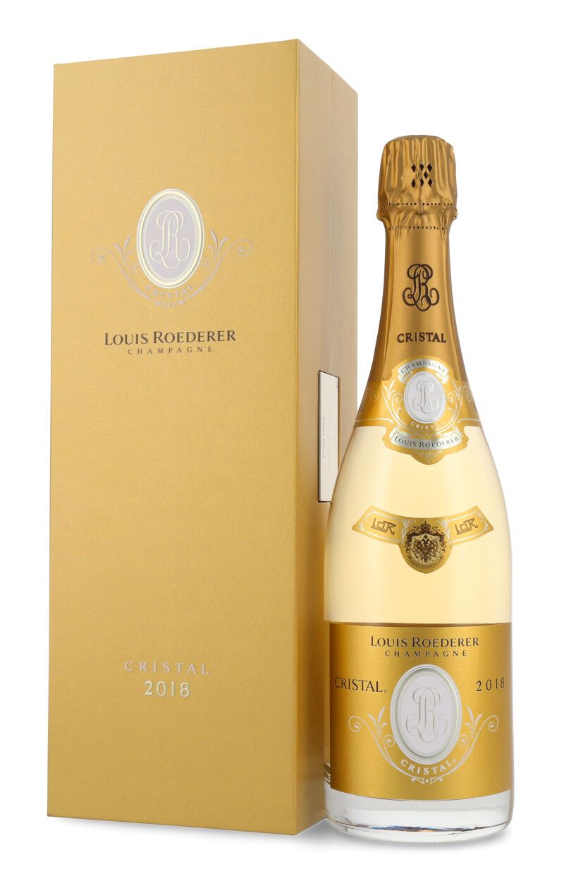 Louis Roederer Cristal Brut 2018 Champagner 12,5% vol. 0,75l in Geschenkkarton