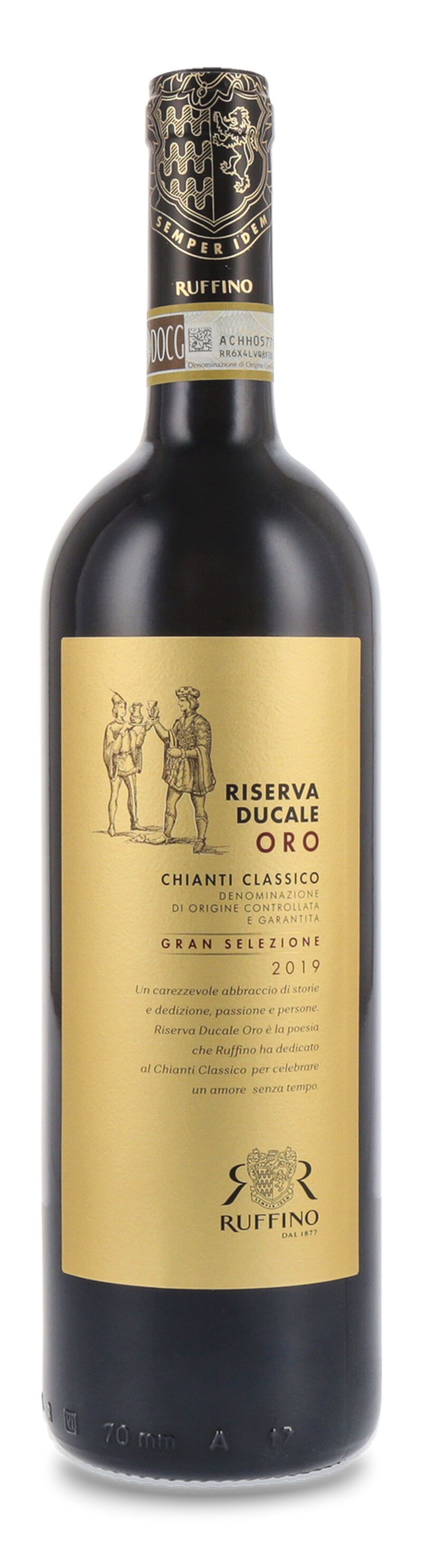 Ruffino Chianti Classico Riserva Ducale Oro 2019 15% vol. 0,75l