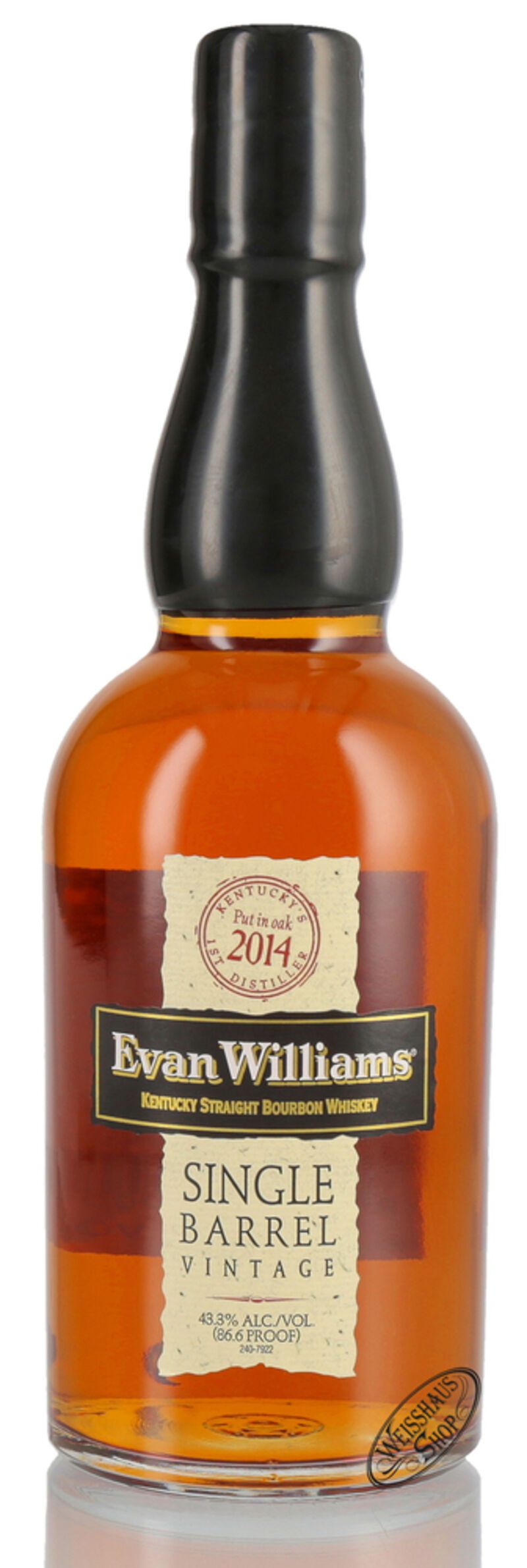 Evan Williams Single Barrel Vintage ① Evan Williams Single Barrel Bourbon 2015 Vintage — Bitters