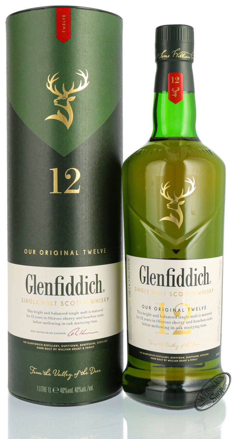 Glenfiddich 12 YO Whisky 40% vol. 0,70l