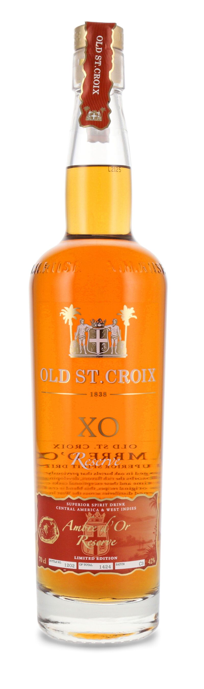 Old St. Croix XO Reserve Ambre d'Or 42% vol. 0,70l